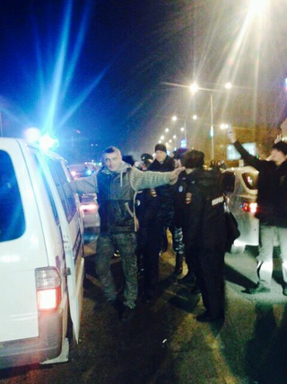  Акцию протеста устроили автомобилисты прямо в центе Уссурийска