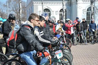 Велопробег, посвящённый дню вывода войск из Афганистана, состоялся в Уссурийске
