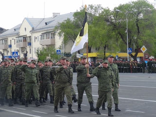 Репетиции парада Победы проходят в Уссурийске