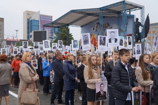 Более 500 жителей Уссурийска встали в ряды Бессмертного полка