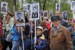 Более 500 жителей Уссурийска встали в ряды Бессмертного полка