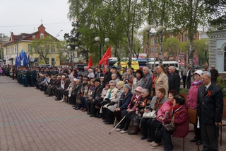 Митинг, посвященный 69 годовщине Великой Победы, состоялся в Уссурийске