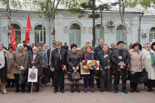 Митинг, посвященный 69 годовщине Великой Победы, состоялся в Уссурийске