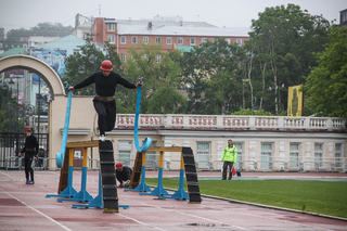 Пожарные из Уссурийска заняли 2 место на Чемпионате Приморского края по пожарно-прикладному спорту