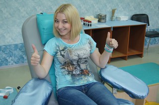 Акцию “Стань донором и помоги малышу” провели волонтёры в Уссурийске