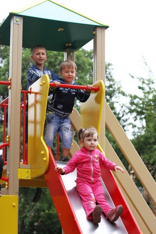 Еще одна детская игровая площадка появилась в Уссурийске