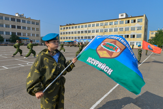 Более 3 тысяч человек встретили день ВДВ в 83-й отдельной бригаде в Уссурийске