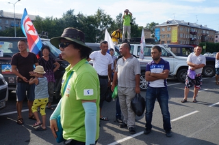 Международный автопробег Москва-Сеул прибыл в Уссурийск