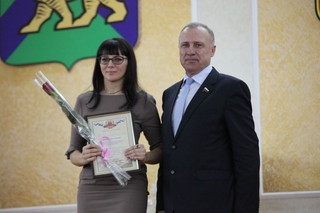Лучших спортсменов наградили на