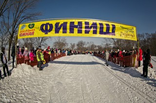 Гонки на собачьих упряжках прошли в Уссурийске