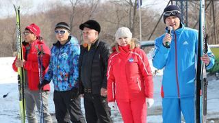 Уссурийцы поддержали Всероссийскую акцию «Лыжня России - 2015»