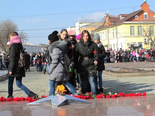 День защитника Отечества начался в Уссурийске с поминовения воинов-победителей