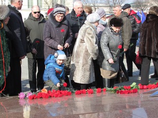 День защитника Отечества начался в Уссурийске с поминовения воинов-победителей