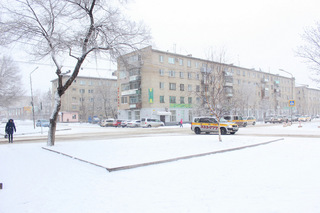 Снегопад обрушился на Уссурийск