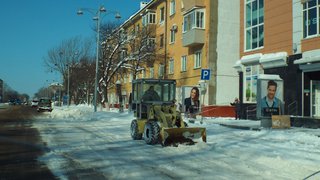 Оперативный штаб по ликвидации последствий снегопада работает в УГО