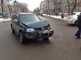 Снегопад дорого обошёлся уссурийским автомобилистам