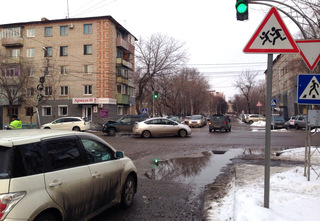 Снегопад дорого обошёлся уссурийским автомобилистам