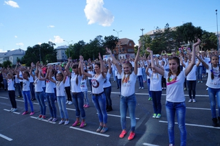 День города жители Уссурийска впервые отметили в интерактивном формате