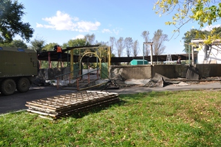 В городском парке Уссурийска начались работы по подготовке к строительству зоопарка