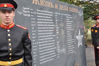 В Уссурийском суворовском училище состоялась торжественная церемония вручения погон воспитанникам