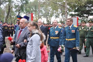 В Уссурийском суворовском училище состоялась торжественная церемония вручения погон воспитанникам