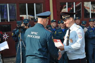 В честь 25-летия образования МЧС России в Уссурийске прошёл День инноваций