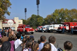 В честь 25-летия образования МЧС России в Уссурийске прошёл День инноваций