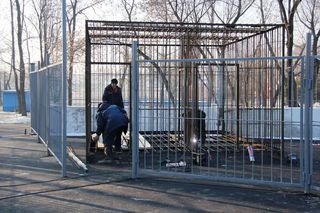 Новый дом для спасенных животных в Уссурийске возводится быстрыми темпами