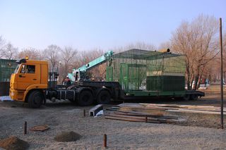 Новый дом для спасенных животных в Уссурийске возводится быстрыми темпами