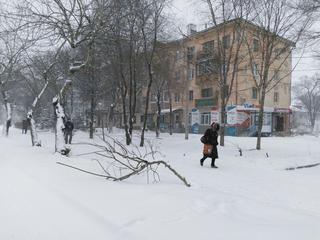 55 единиц техники убирают снег на дорогах Приморья