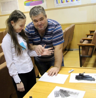 В Уссурийске транспортные полицейские рассказали школьникам историю создания органов внутренних дел на транспорте