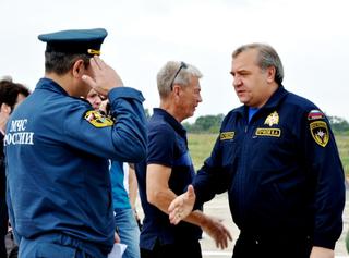 Министр МЧС России Владимир Пучков посетил Уссурийск