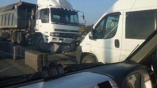 На въезде в Уссурийск со стороны Хабаровска образовалась огромная пробка