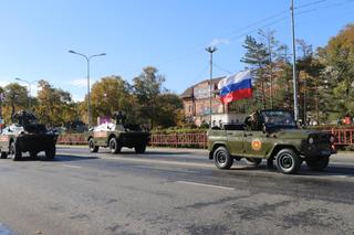 «В боях рожденная»: в Уссурийске прошел военный парад 5-й Армии