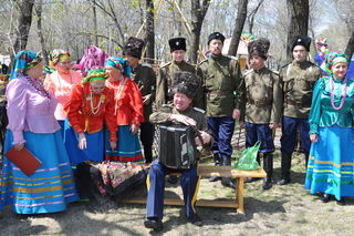 В городском парке прошли мероприятия, посвящённые 67-летию со Дня Победы в ВОВ