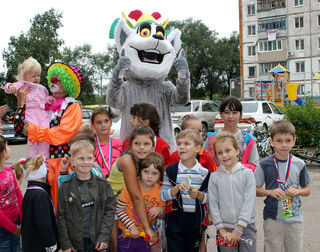 Во дворе дома, расположенном по улице Пархоменко состоялся «Праздник двора»